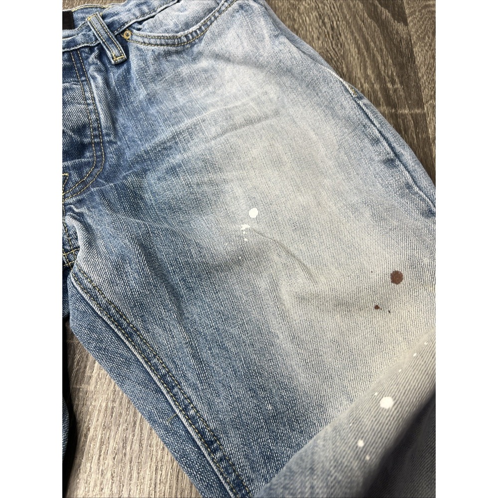 Fear Of God Fifth Collection Selvedge Painters Paint Splatter Jeans Sz 29 - Picture 10 of 16